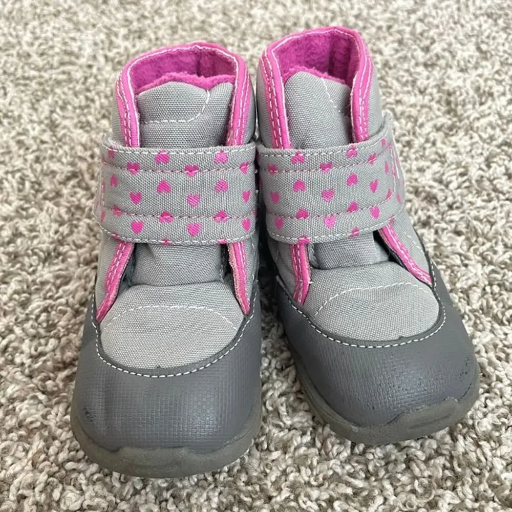 See Kai Run gray pink